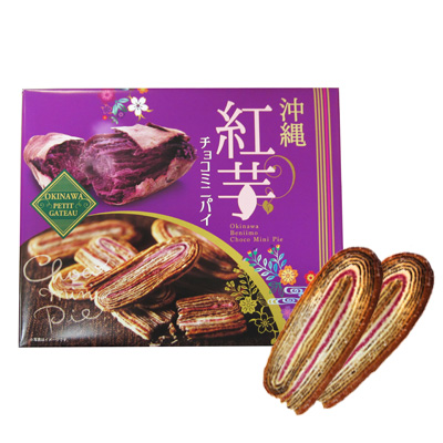 沖縄 紅芋 チョコミニパイ(小)