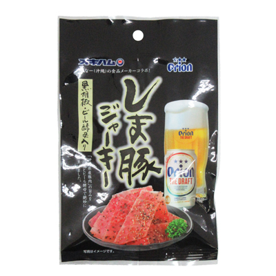 しま豚ｼﾞｬｰｷｰ黒胡椒 (ﾋﾞｰﾙ酵母入り) 25ｇ