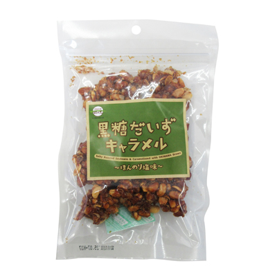 黒糖だいずキャラメル　90ｇ