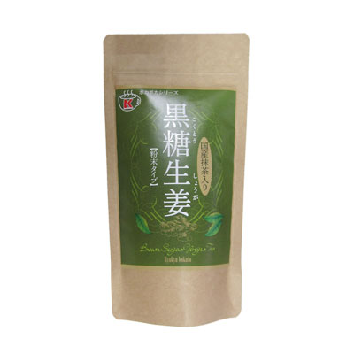 ポカポカ 黒糖生姜抹茶粉末 180ｇ