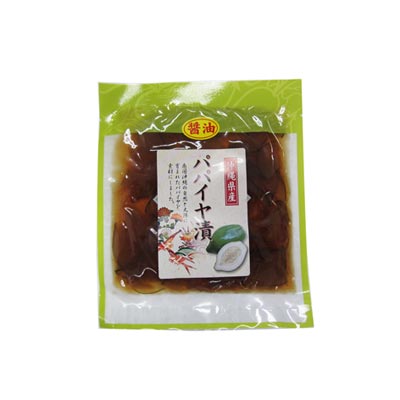 パパイヤ漬(醤油)袋 150ｇ