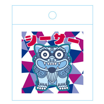 プﾚﾐｱﾑｽﾃｯｶｰ ギラギラ　オスｼｰｻｰ ブルー全身