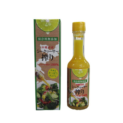 沖縄旬搾 シークヮーサー搾り100％　60ml