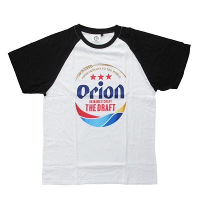オリオン　ツートン Ｔシャツ 白/黒
