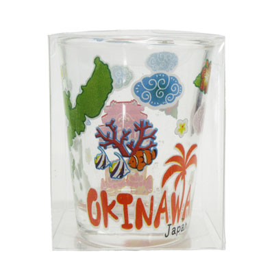 ショットグラス　ＯＫＩＮＡＷＡ