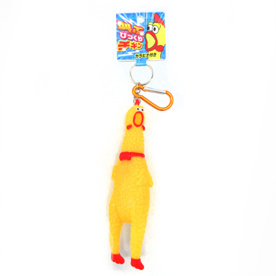 叫ぶびっくりチキン 16cm カラビナK/H(206-342)