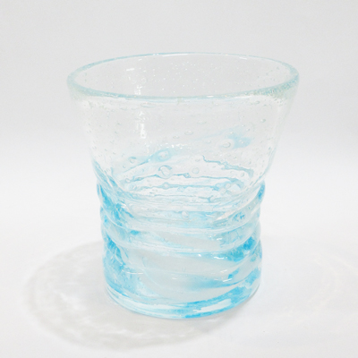 ホタルウェイブグラス(水色)