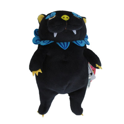 もちシーサー　ブラック(mini)ボールチェーン