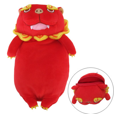 もちシーサー マルチポーチ　レッド