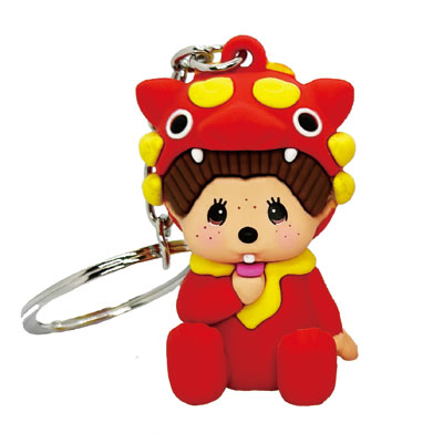 66101モンチッチ シーサーレッド　ｷｰﾁｪｰﾝﾏｽｺｯﾄ