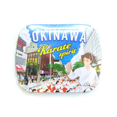 ＯKINAWAミント缶　空手(パイナップル風味)14ｇ