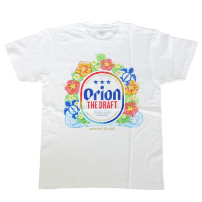 オリオン　ハイビスカス Ｔシャツ　ホワイト Ｓ